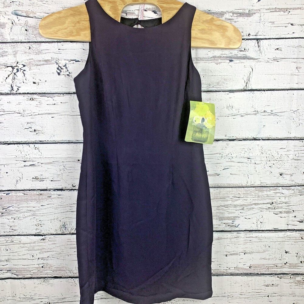 CDC Rampage Deep Purple Shimmer Sleeveless Party Dress ~ [Size 12]‎